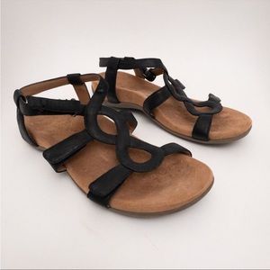 Vionic Jodie Sandal Black Size 9